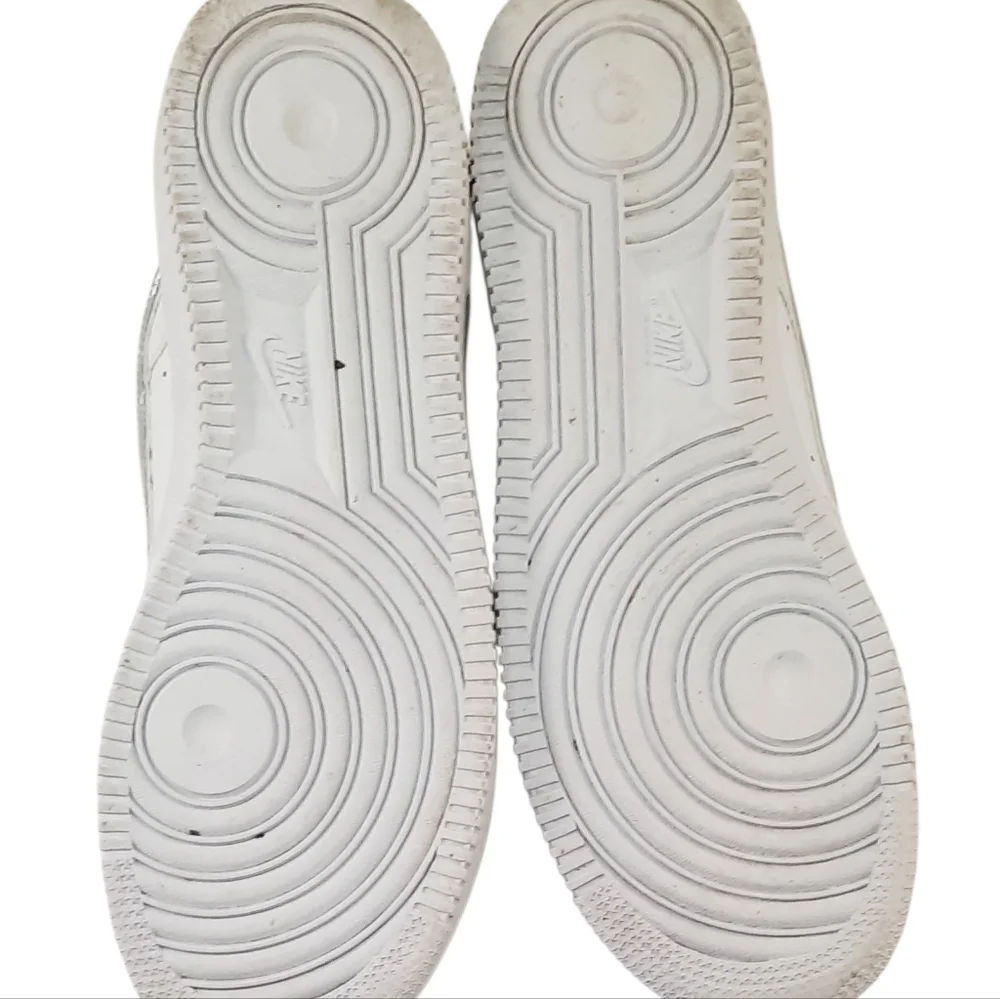 Nike Air Force 1 LV8 2 (GS) White Wolf Grey Black [BQ5484-100]Size 6.5Y